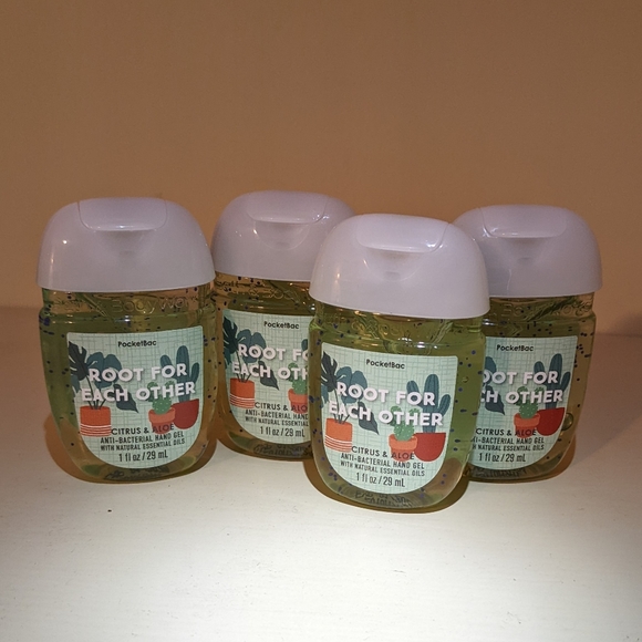 Bath & Body Works Bath & Body Quad Pack Of Bbw Root For Each Other Citrus Aloe Hand